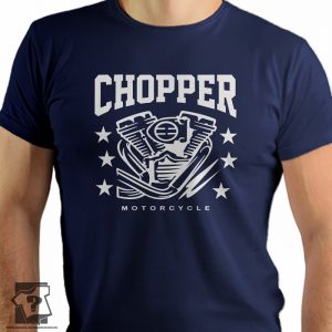 Koszulka chopper motorcycle - koszulka z nadrukiem