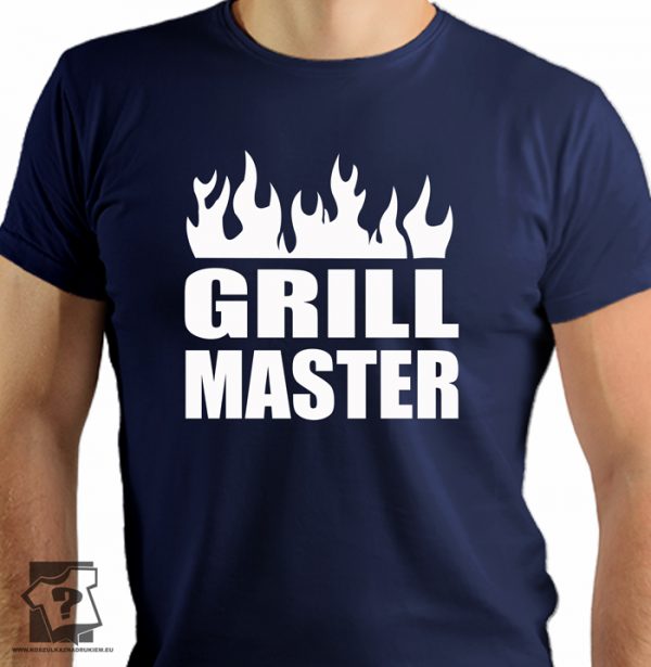 Grill master - koszulka z nadrukiem