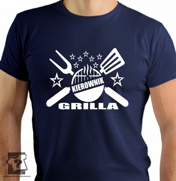 Kierownik grilla - koszulki z nadrukiem