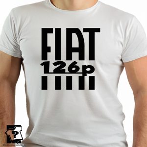 Koszulka 126 powodów do dumy - fiat 126p - koszulki z nadrukiem