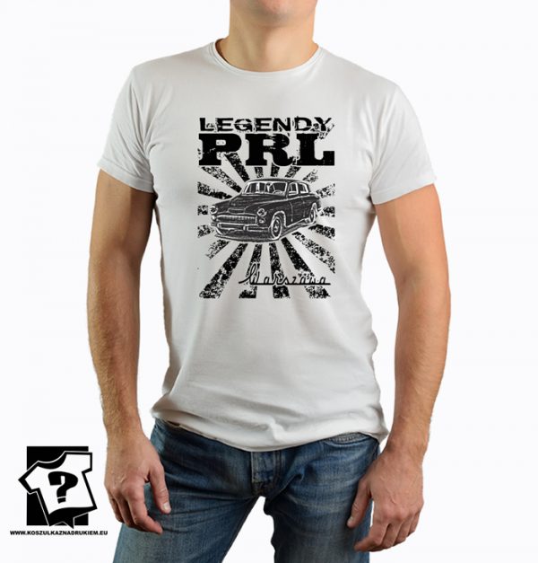 Koszulka retro warszawa - koszulka z nadrukiem - legendy PRL