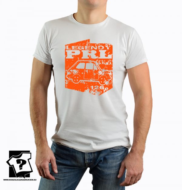 Legendy PRL - koszulka 126p - koszulka z nadrukiem