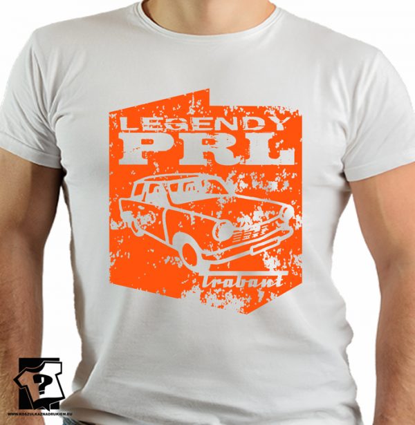 Legendy PRL - koszulka trabant - koszulki z nadrukiem