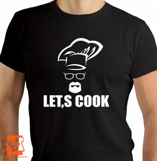 Let's cook - koszulka z nadrukiem dla kucharzy
