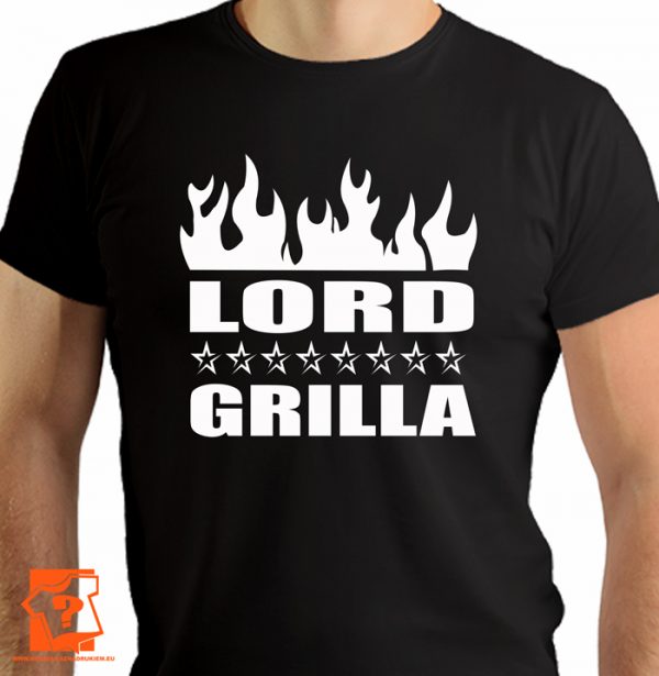 Lord grilla - męskie koszulki z nadrukiem