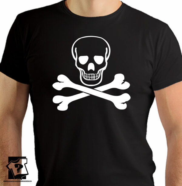 Czaszka - t-shirt z motywem czaszki - koszulka z nadrukiem