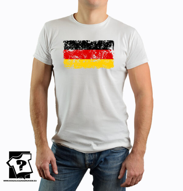Flaga Niemiec - koszulka z nadrukiem