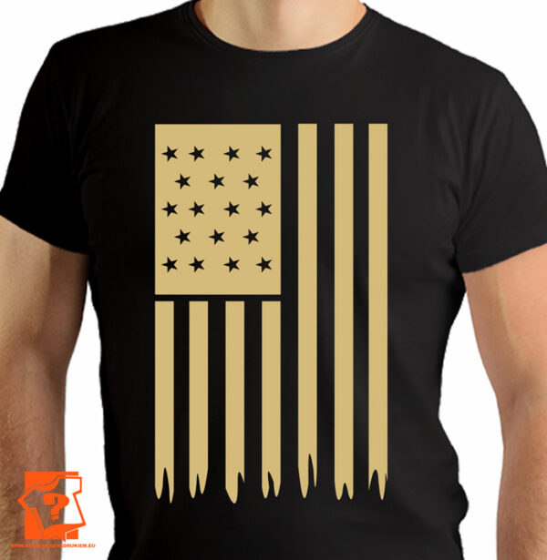 Flaga United States of America (USA) - koszulki z nadrukiem
