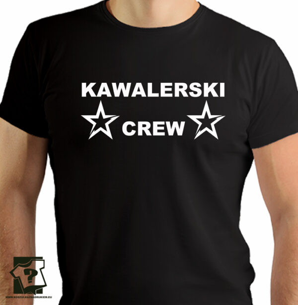 Kawalerski crew - koszulka z nadrukiem - koszulki na wieczór kawalerski
