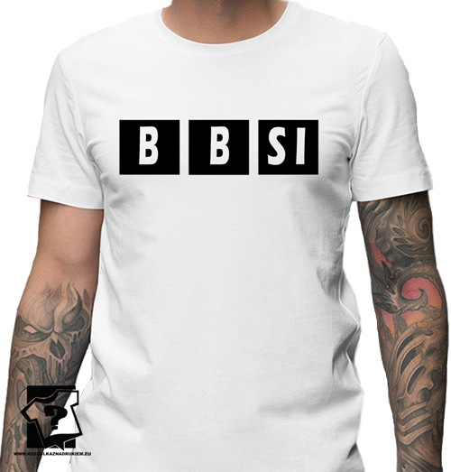 B B SI śmieszne koszulki męskie z nadrukiem prezent na urodziny