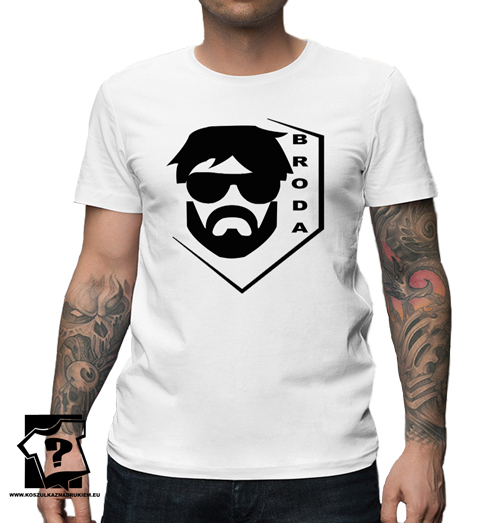 Koszulka dla brodaczy śmieszne koszulki męskie brodaty brodacz broda