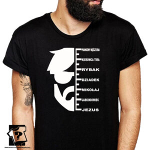 Miernik brody koszulka dla brodaczy śmieszne koszulki męskie koszulka na prezent