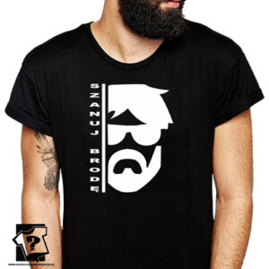 Szanuj brodę koszulka dla brodaczy śmieszne koszulki męskie prezent