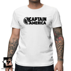 Koszulka captain america koszulka dla chłopaka z motywem filmowym