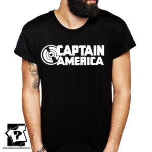Koszulka captain america męska koszulka z motywem filmowym