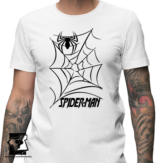 Koszulki filmowe koszulki z seriali męska koszulka z nadrukiem spider man prezent na urodziny