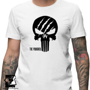 Punisher koszulka męska z motywem filmowym prezent urodzinowy dla chłopaka