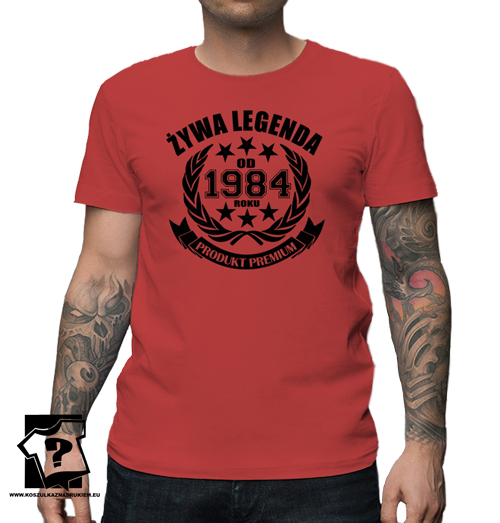 Żywa legenda 1984 koszulki z nadrukiem na urodziny Żywa legenda 1984 koszulki z nadrukiem na urodziny